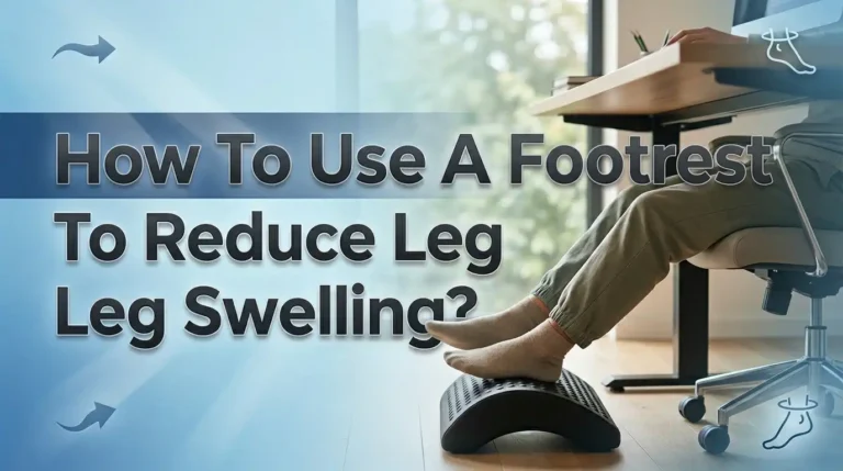 How to Use a Footrest to Reduce Leg Swelling?