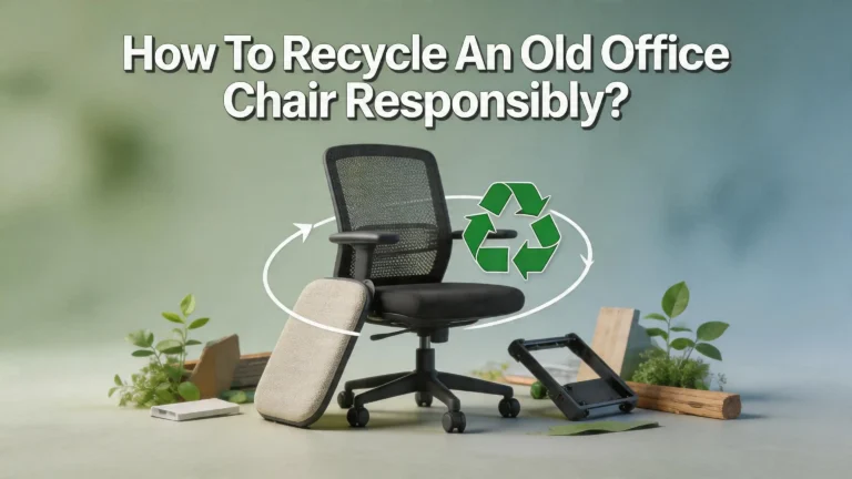 How to Recycle an Old Office Chair Responsibly?