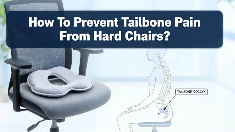 How to Prevent Tailbone Pain from Hard Chairs?