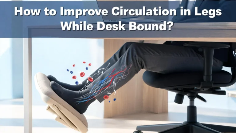 How to Improve Circulation in Legs While Desk Bound?