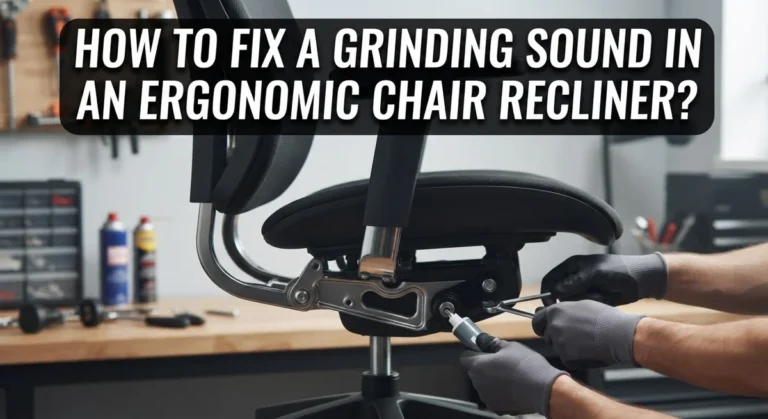 How to Fix a Grinding Sound in an Ergonomic Chair Recliner?