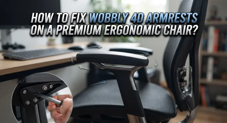 How to Fix Wobbly 4D Armrests on a Premium Ergonomic Chair?