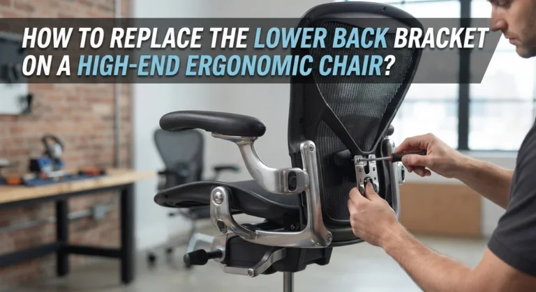 How to Replace the Lower Back Bracket on a High-End Ergonomic Chair?