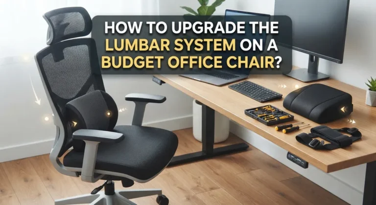 How to Upgrade the Lumbar System on a Budget Office Chair?